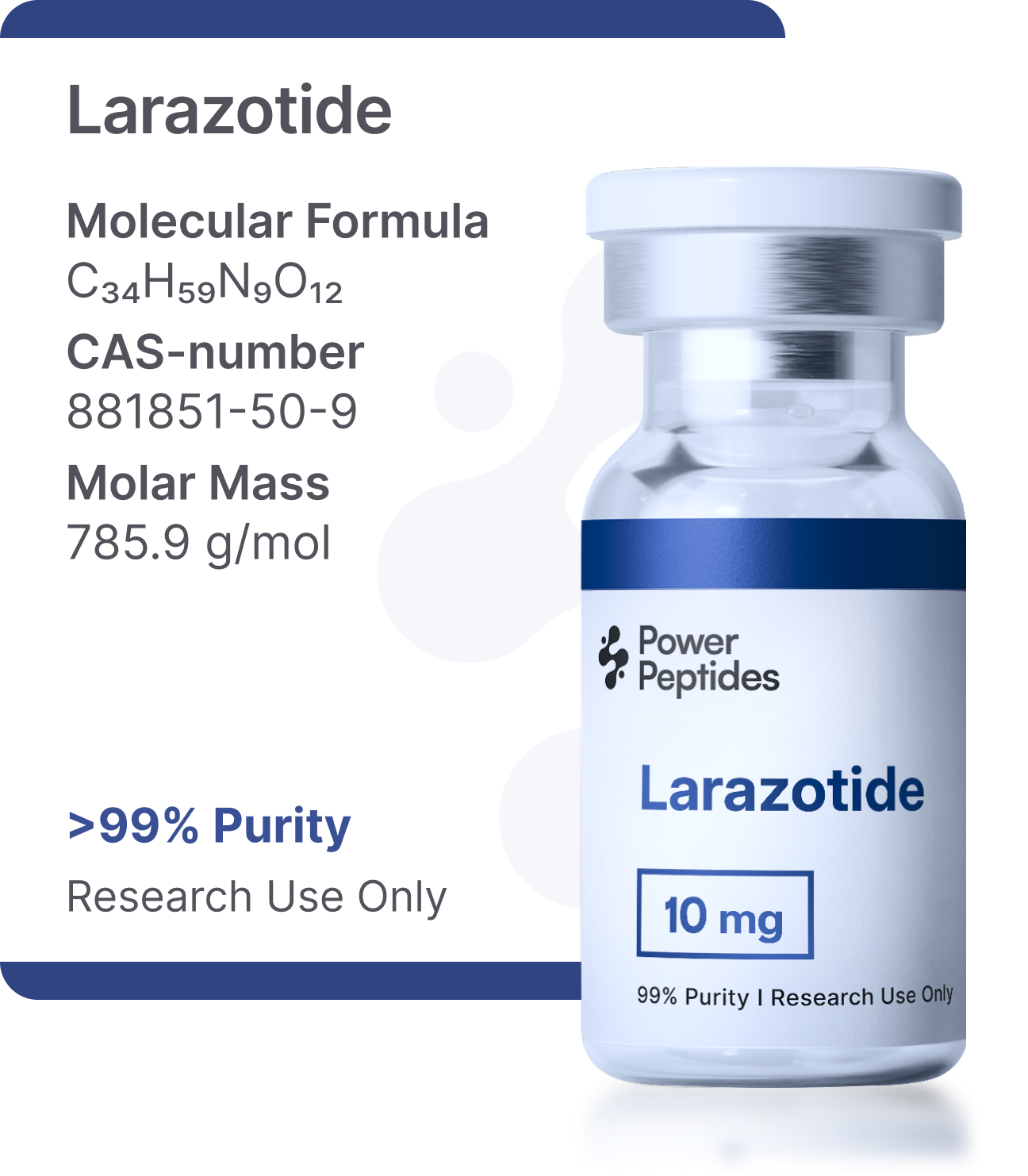 Larazotide 10mg
