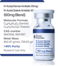 N-Acetyl Semax Amidate 30mg + N-Acetyl Selank Amidate 30mg Blend